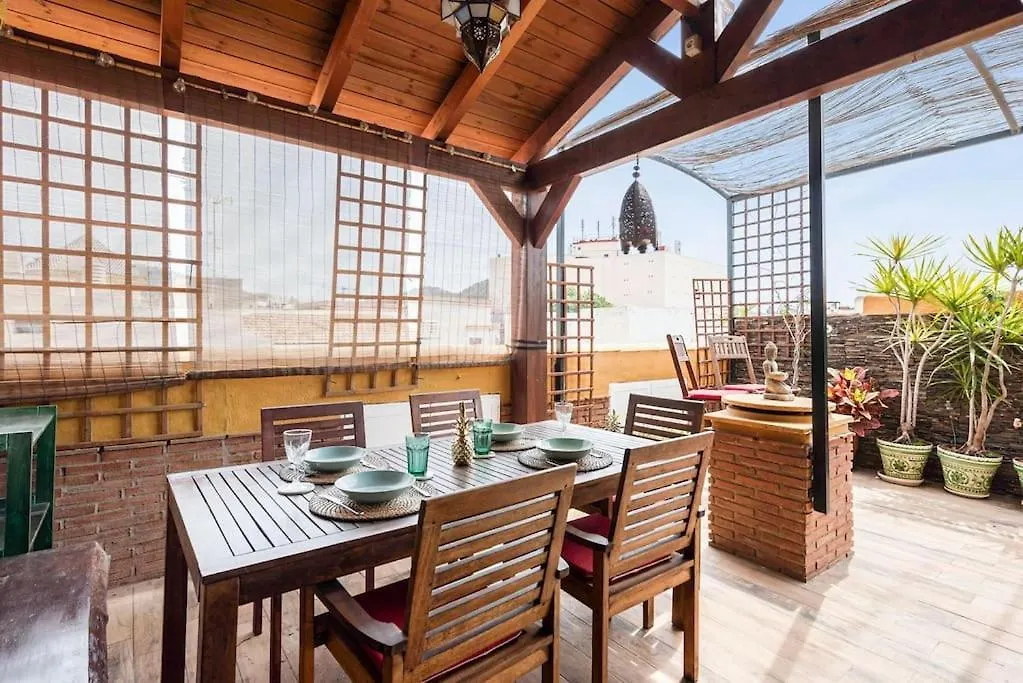 Pineapple Ollerias 27 Duplex With Great Terrace And Parking Apartment Malaga