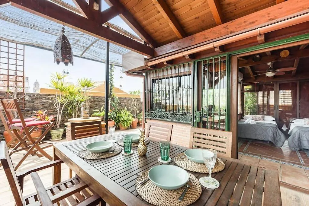 Pineapple Ollerias 27 Duplex With Great Terrace And Parking Lejlighed Málaga
